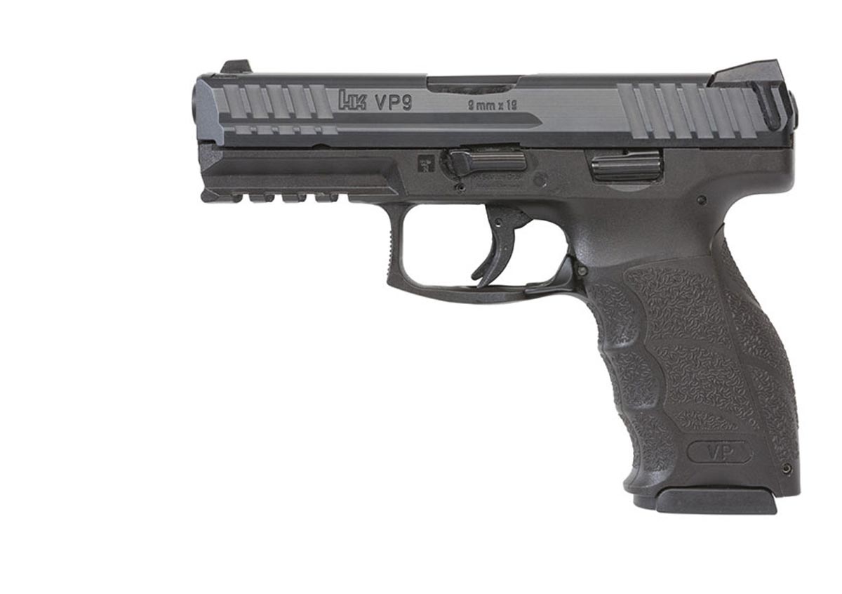 HK VP9 9MM 4.09" 15RD BL 2 MAGS