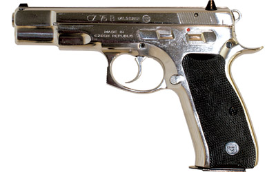 CZ 75B 9MM 4.7" STAINLESS 2-16RD