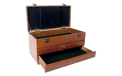 DAC TOOL BOX TWO DRAWER WOOD