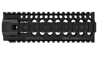 DD OMEGA X CARBINE RAIL 7.0 BLK
