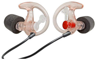SUREFIRE SONIC DFNDR LRG CLR 1 PAIR
