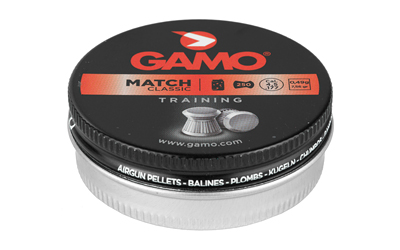 GAMO 250 MATCH PELLTS FLAT NOSE .177