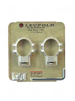 LEUP DD 1" RINGS HIGH SILVER