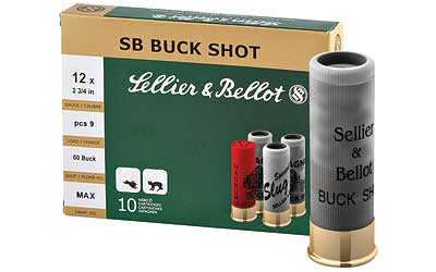 S&B 12GA 2.75 1.12OZ 00 9PEL 10/250