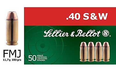 S&B 40SW 180GR FMJ 50/1000