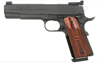 SIG 1911 45ACP 5" 8RD BLK AS WD