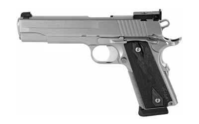 SIG 1911TGT 45ACP 8RD STS AS BLK WD