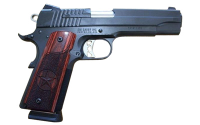 SIG 1911 45ACP 5" 8RD BLK NS TX