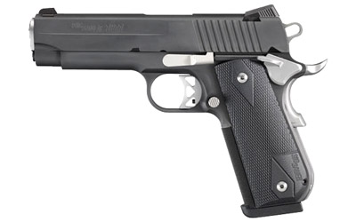 SIG 1911 45ACP 4.25" 8RD BLK G10