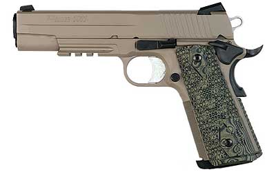 SIG 1911R SCRPN 45ACP 5" 8RD FDE NS
