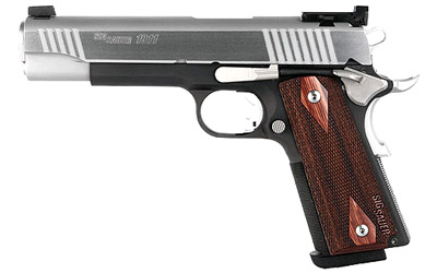 SIG 1911TRAD 45ACP 5" 8RD STS AS WD