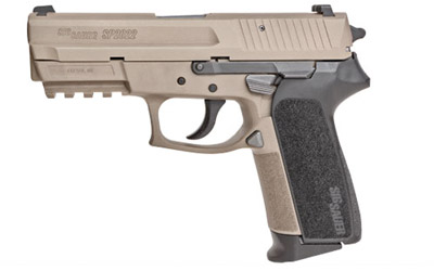 SIG 2022 9MM 15RD FDE NS BLK GRP