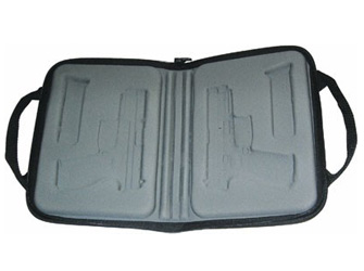 SPRGFLD XD PSTL CASE 4" XD BLK ZIPRD