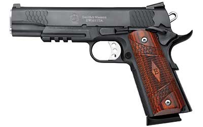 S&W 1911TA E 45ACP 5" BL NS RAIL WD