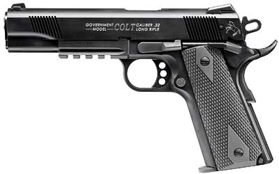 COLT 1911 RAILGUN 22LR 5" 12RD BLK