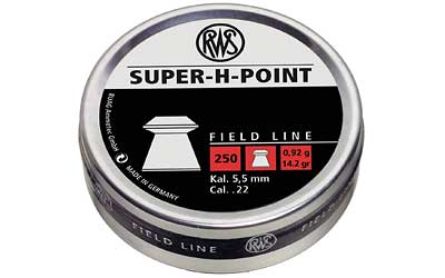 RWS PLTS .22 SUPER H POINT 250/TIN