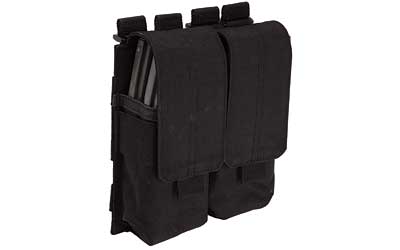 5.11 STACKED DBL MAG W/COV BLK